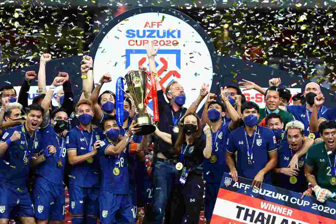 Đội tuyển Thái Lan là đương kim vô địch AFF cup năm 2022 