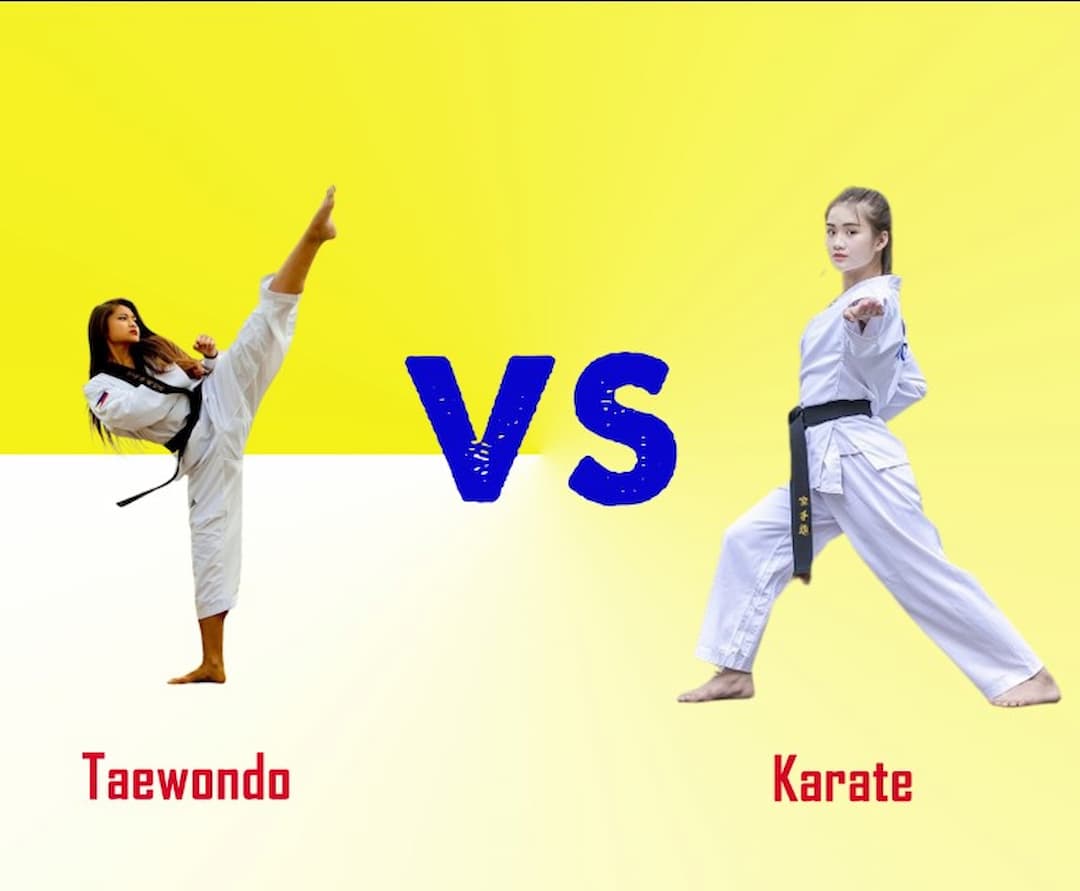 Nên học Karate hay Taekwondo
